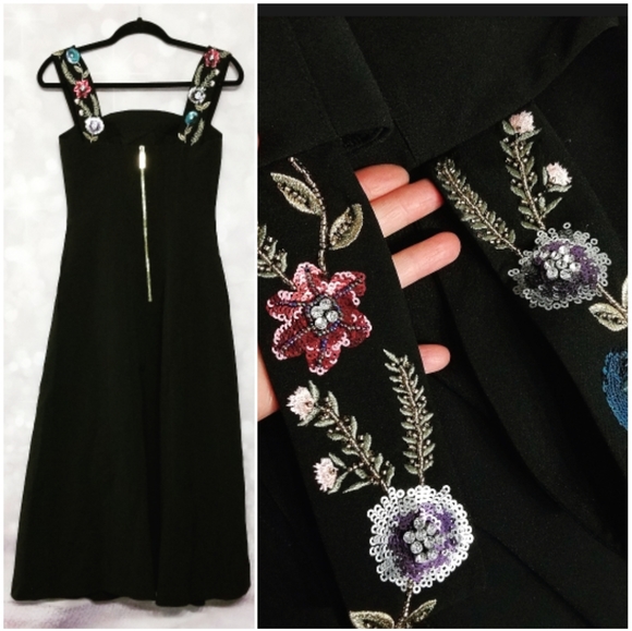 🔥LAST 1🔥NWT TED BAKER JANETA ELEGANT MIDI DRESS - Picture 9 of 14